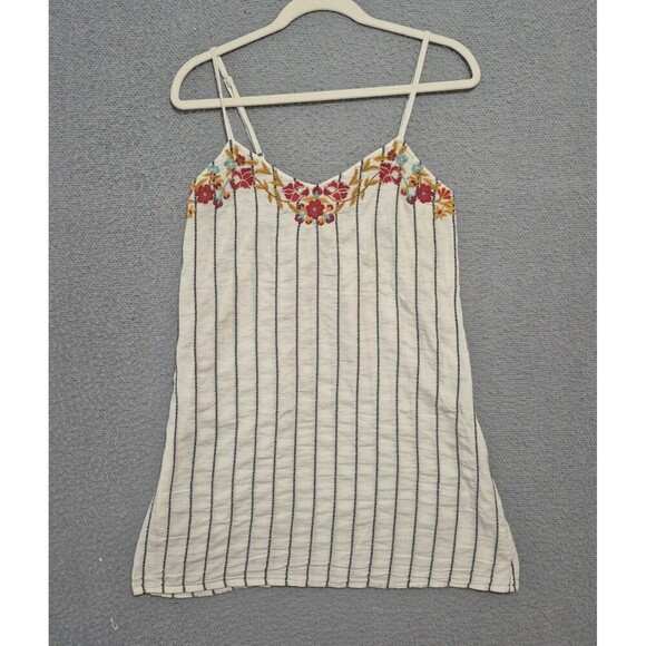 World Market Dresses & Skirts - World Market Women's Mini Embroidered Boho Tank Top Dress S/M